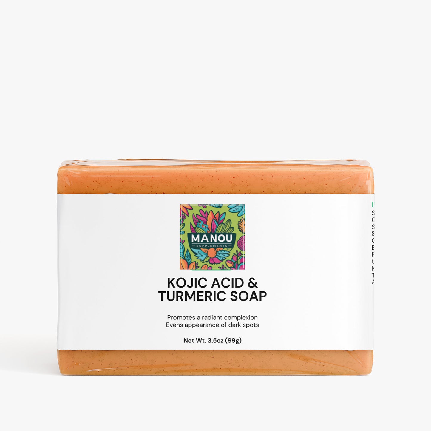 KOJIC + TURMERIC LUMINOSITY BAR Dullness’ executioner. Hydration’s bodyguard.
