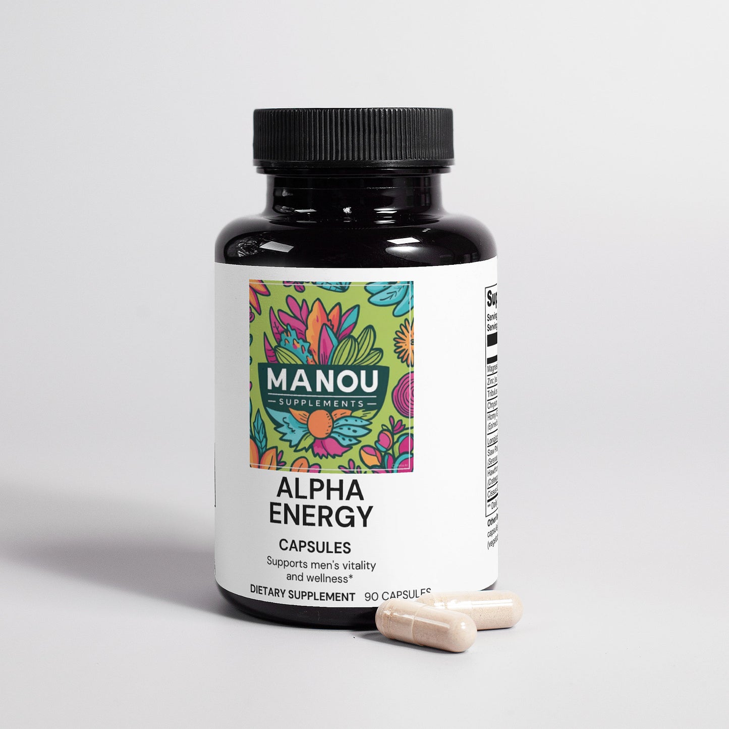 "Alpha Energy: Ignite Your Inner Titan" —Fuel Strength, Focus, and Unstoppable Drive.