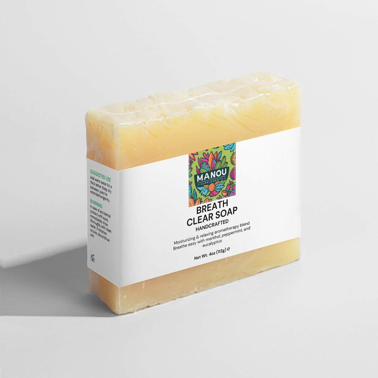 Breathe Clear Soap – Where Cryotherapy Meets Spa-Grade Moisture in a Single Bar