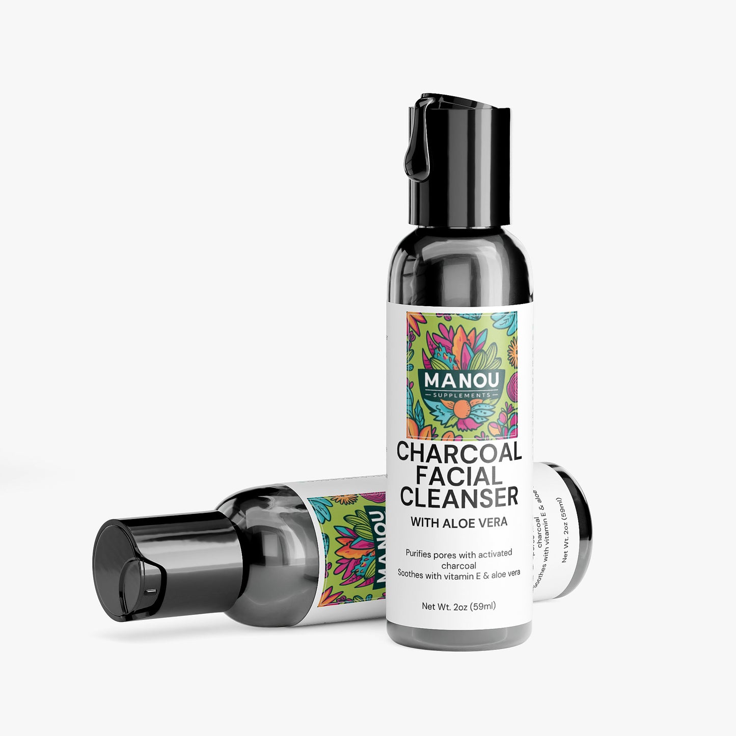 Charcoal Facial Cleanser“Your Pores Are Hostages. Time to Negotiate Their Release.”