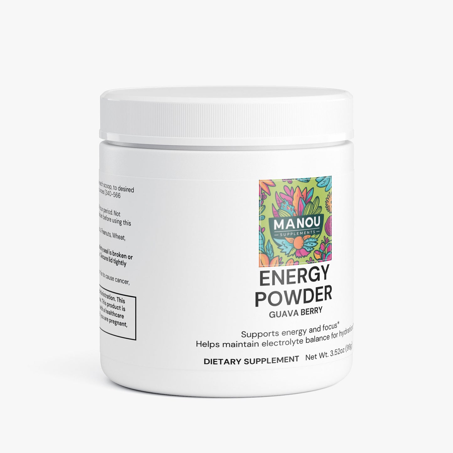 Energy Powder (Guava Berry)Your Brain on Island Time š„„ā”