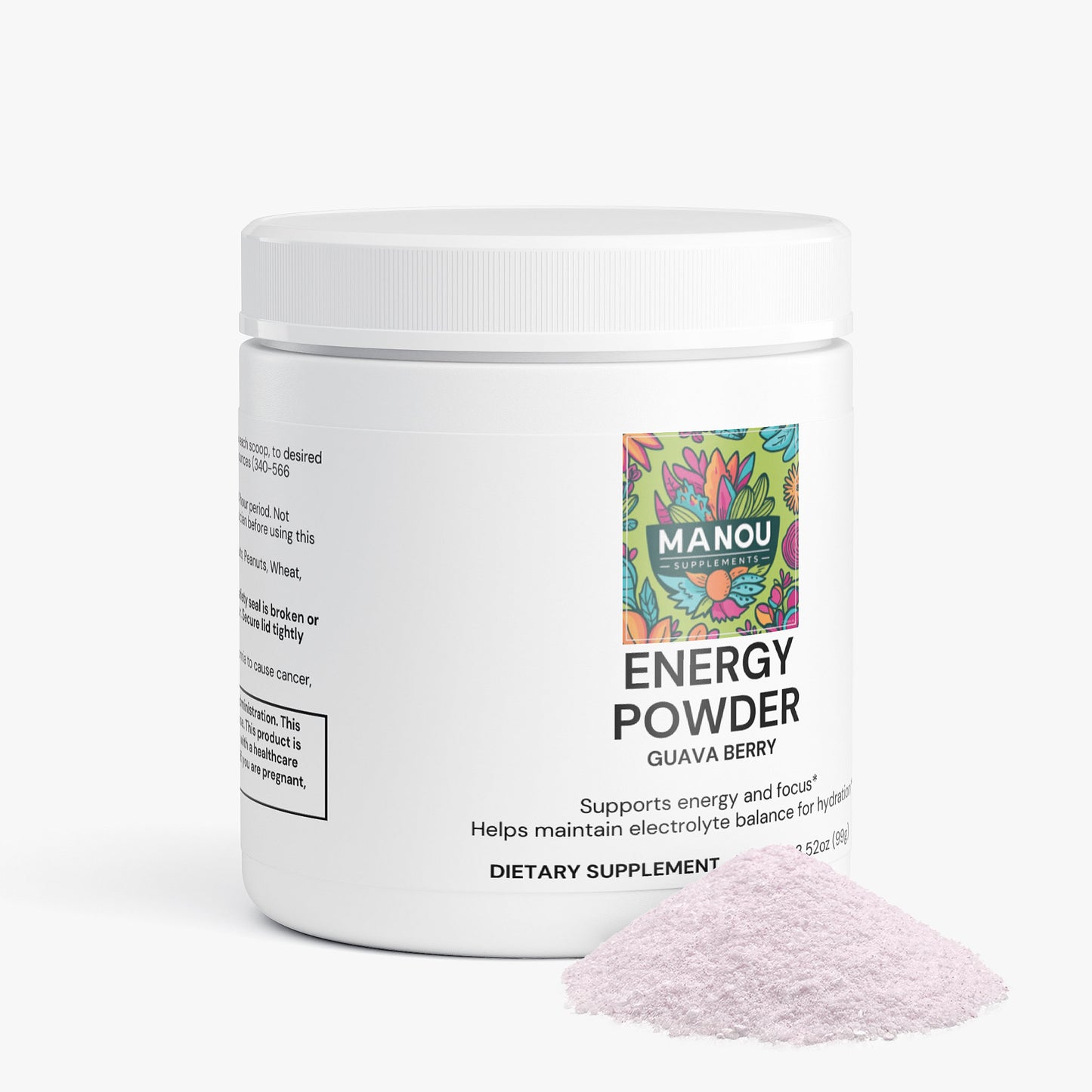 Energy Powder (Guava Berry)Your Brain on Island Time š„„ā”