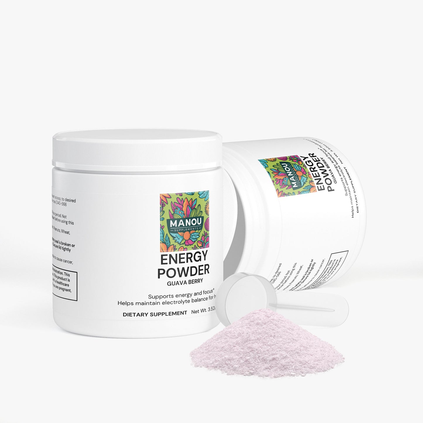 Energy Powder (Guava Berry)Your Brain on Island Time š„„ā”