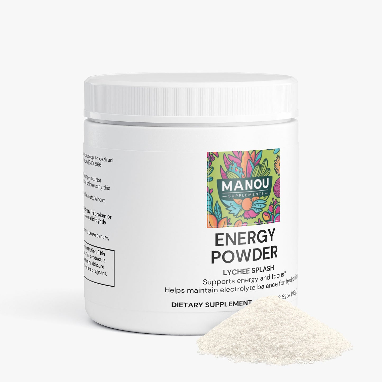 🔥 LYCHEE SPLASH ENERGY POWDER: Glitch the Matrix, Sip the Legend 🌪️