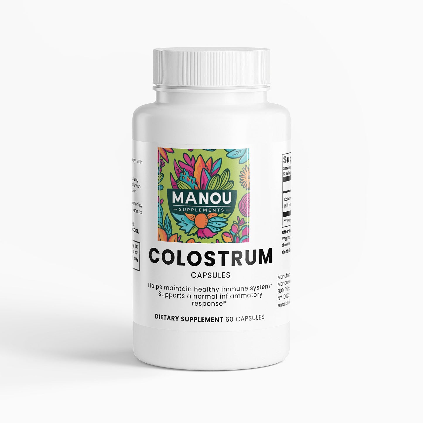 Colostrum Capsules Your Gut’s First Line of Defense – 30% IgG Firepower