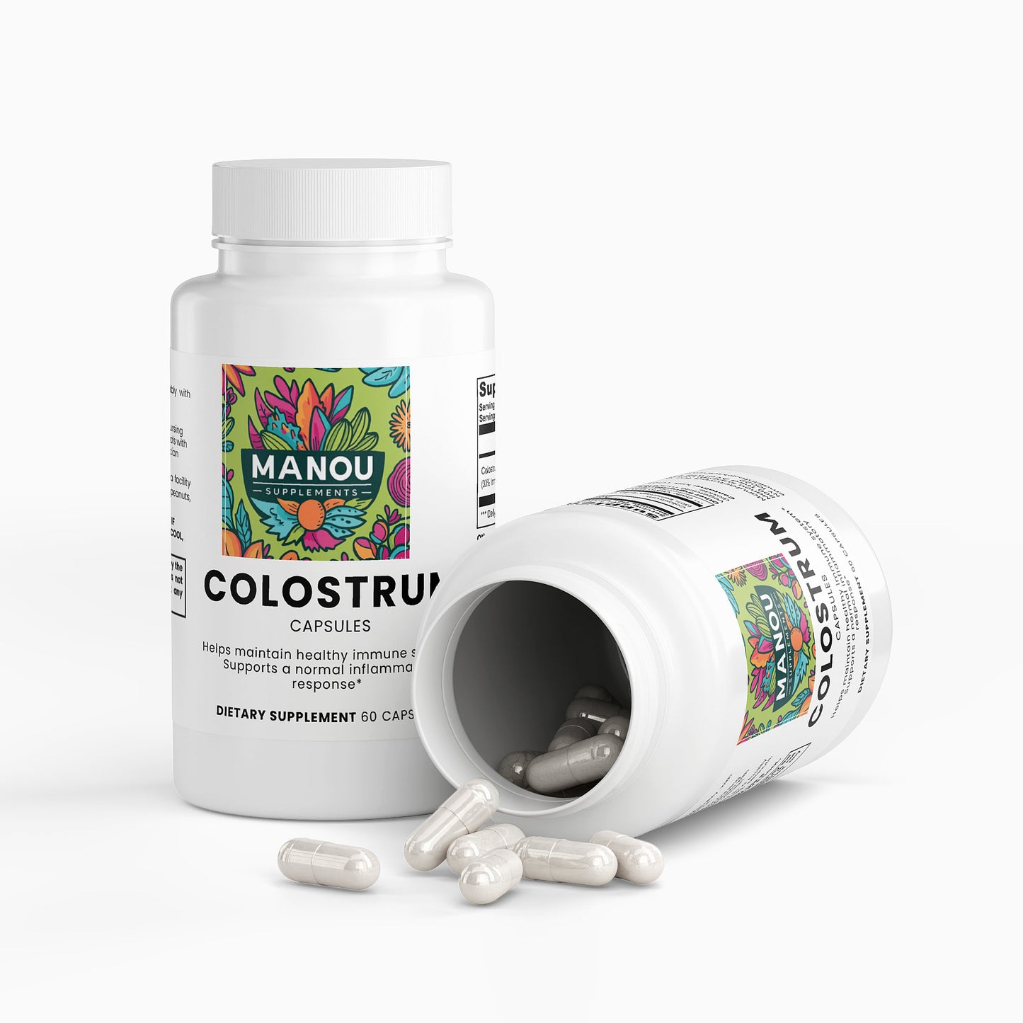 Colostrum Capsules Your Gut’s First Line of Defense – 30% IgG Firepower