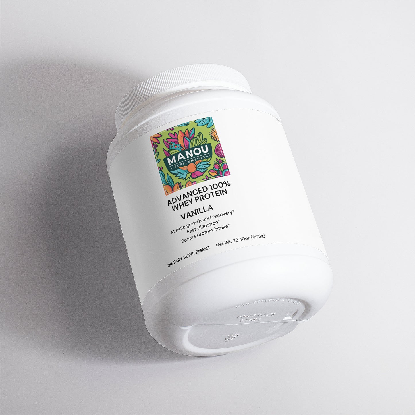 "Supreme Vanilla Whey: Clean Fuel, Timeless Taste"