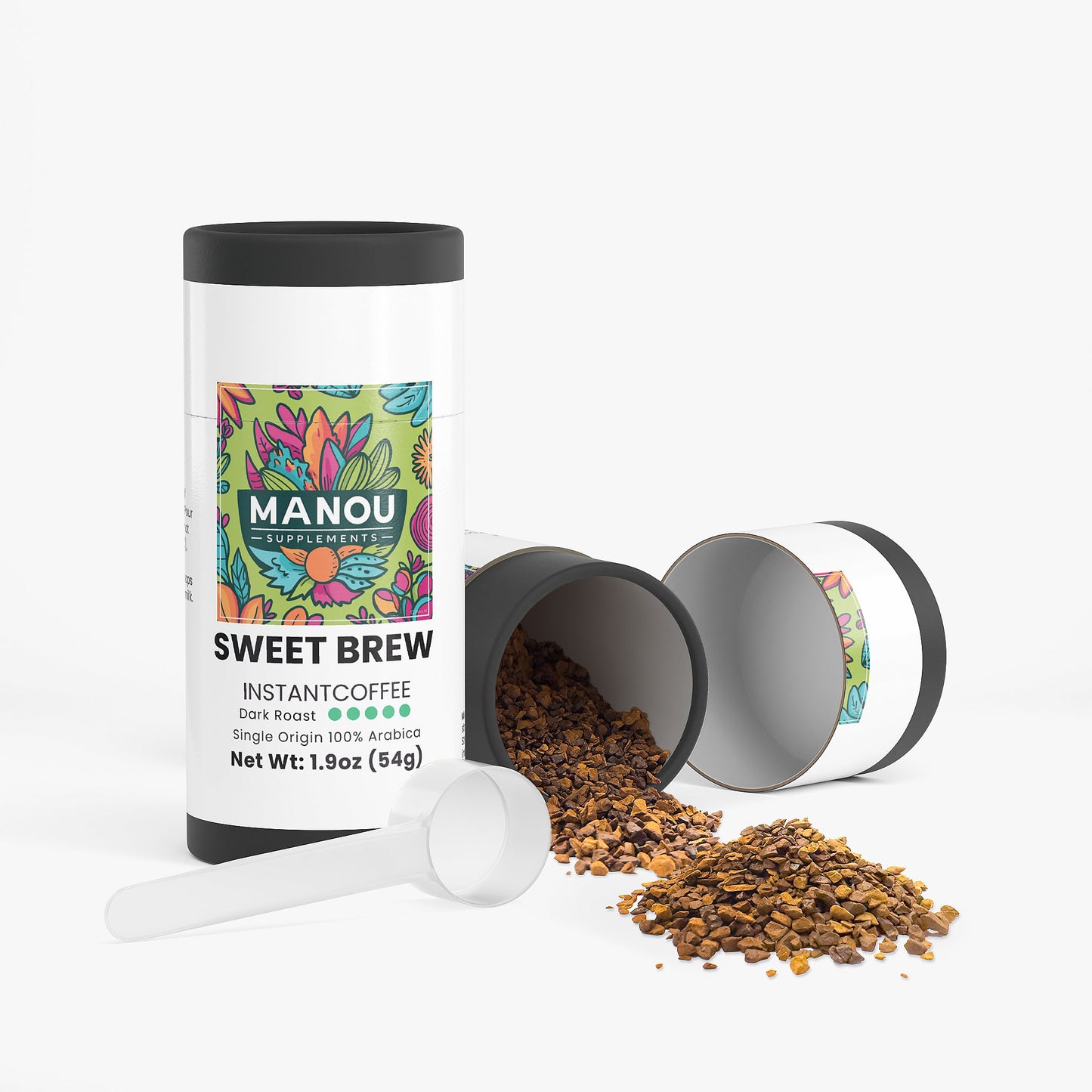 Sweet Brew Instant Coffee Single Origin Papua New Guinea - Freeze Dried & Smooth