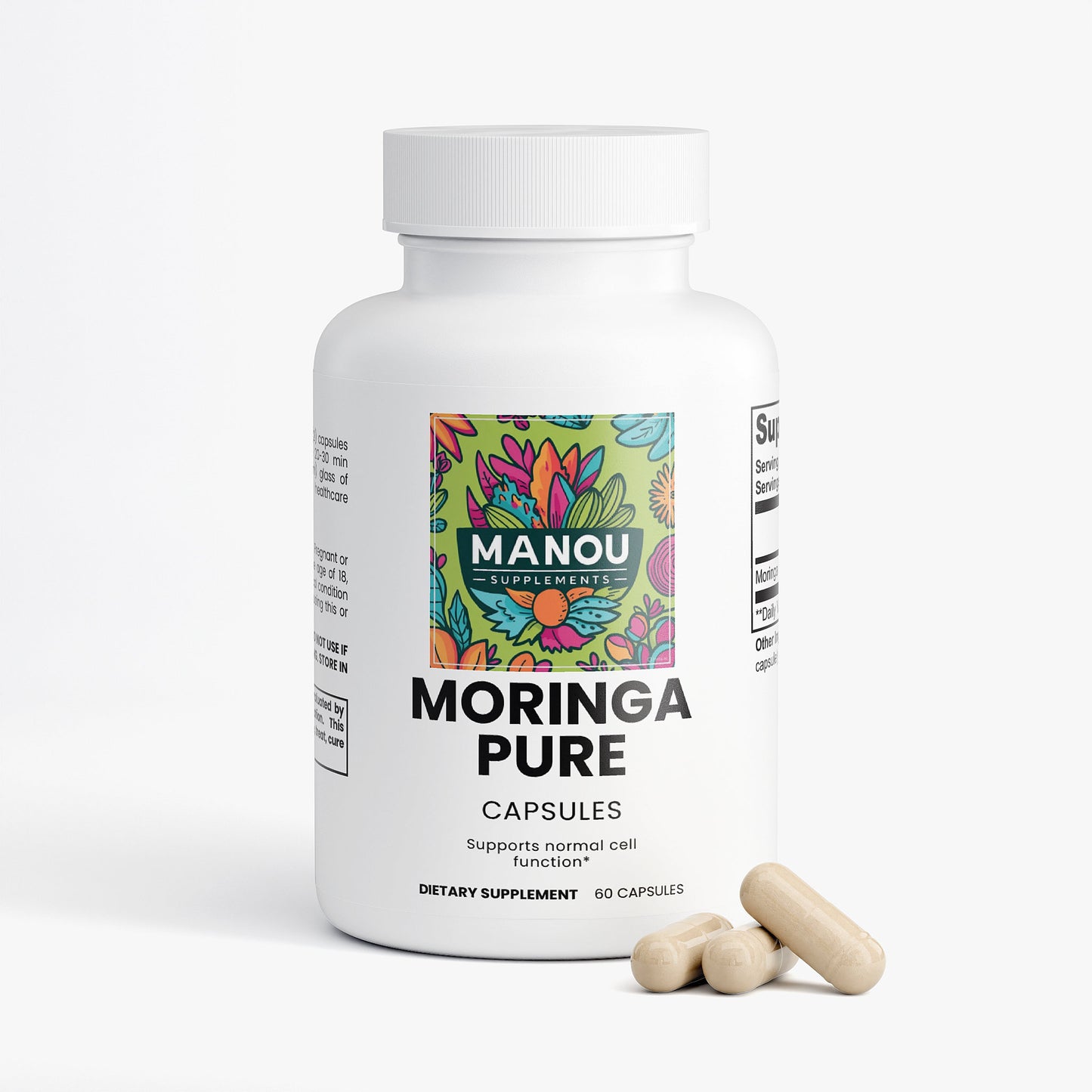Moringa Pure Plus | Potent Superfood Capsules for Natural Energy & Immune Support