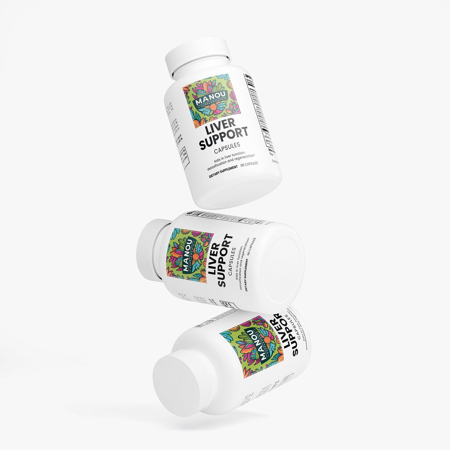 Liver Support Supplement - Milk Thistle, Turmeric & Beetroot - USA Made Detox & Cleanse