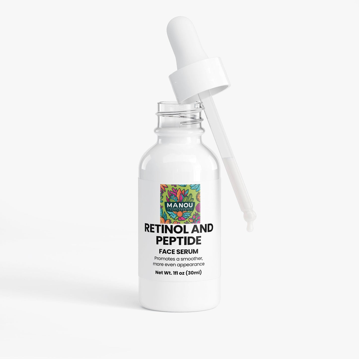 Retinol & Peptide Face Serum - 2.5% Retinol Complex - Wrinkle & Fine Line Reduction