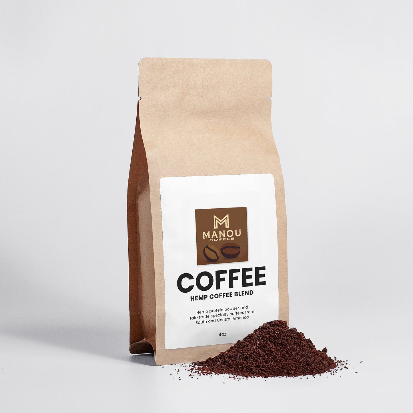 Hemp Coffee with CBD | 25mg Broad-Spectrum | Calm Energy & Focus | Lab Tested 4oz