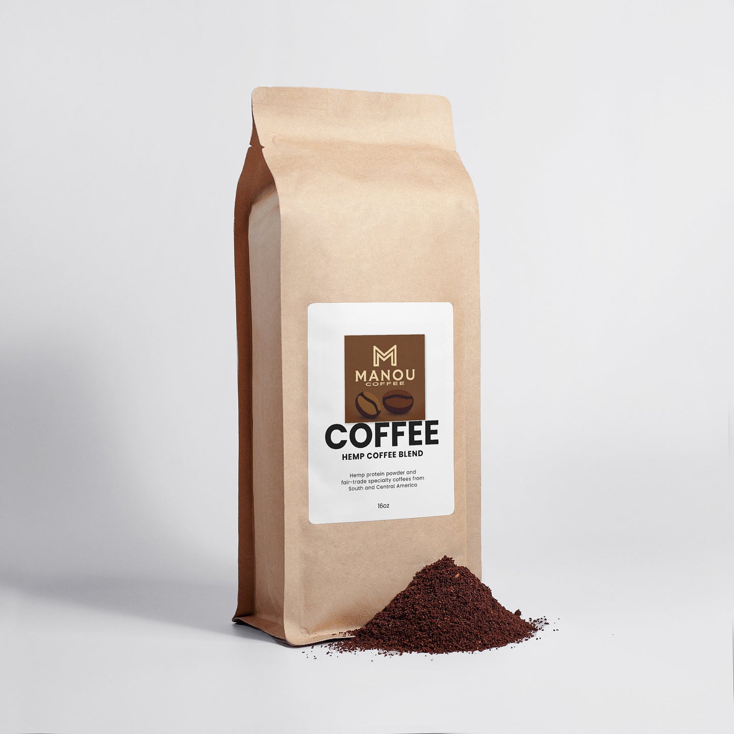 Hemp Coffee with CBD | 25mg Broad-Spectrum | Calm Energy & Focus | Lab Tested 16oz