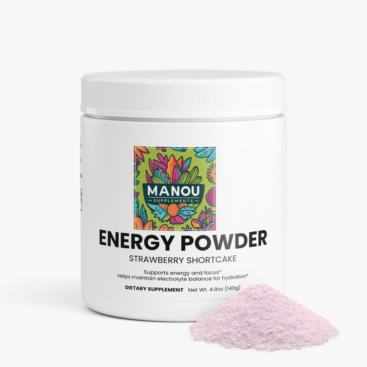 Energy Powder (Strawberry Shortcake)Stop Crashing. Start Dominating.