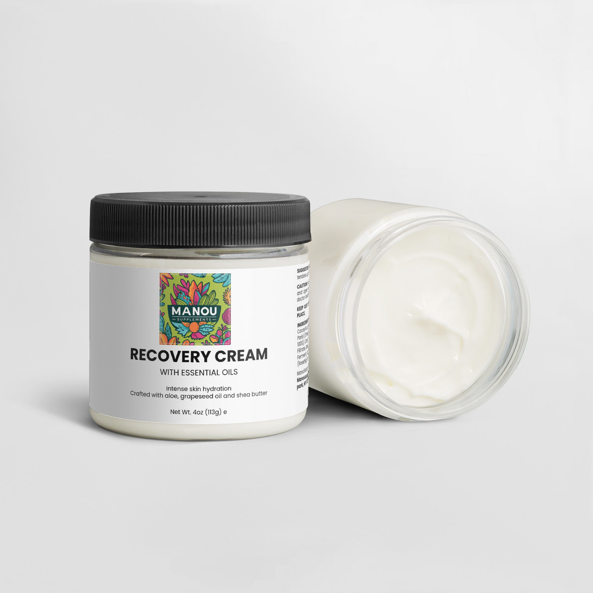 Recovery Cream– Intensive Aloe & Essential Oil Hydrator for All Genders