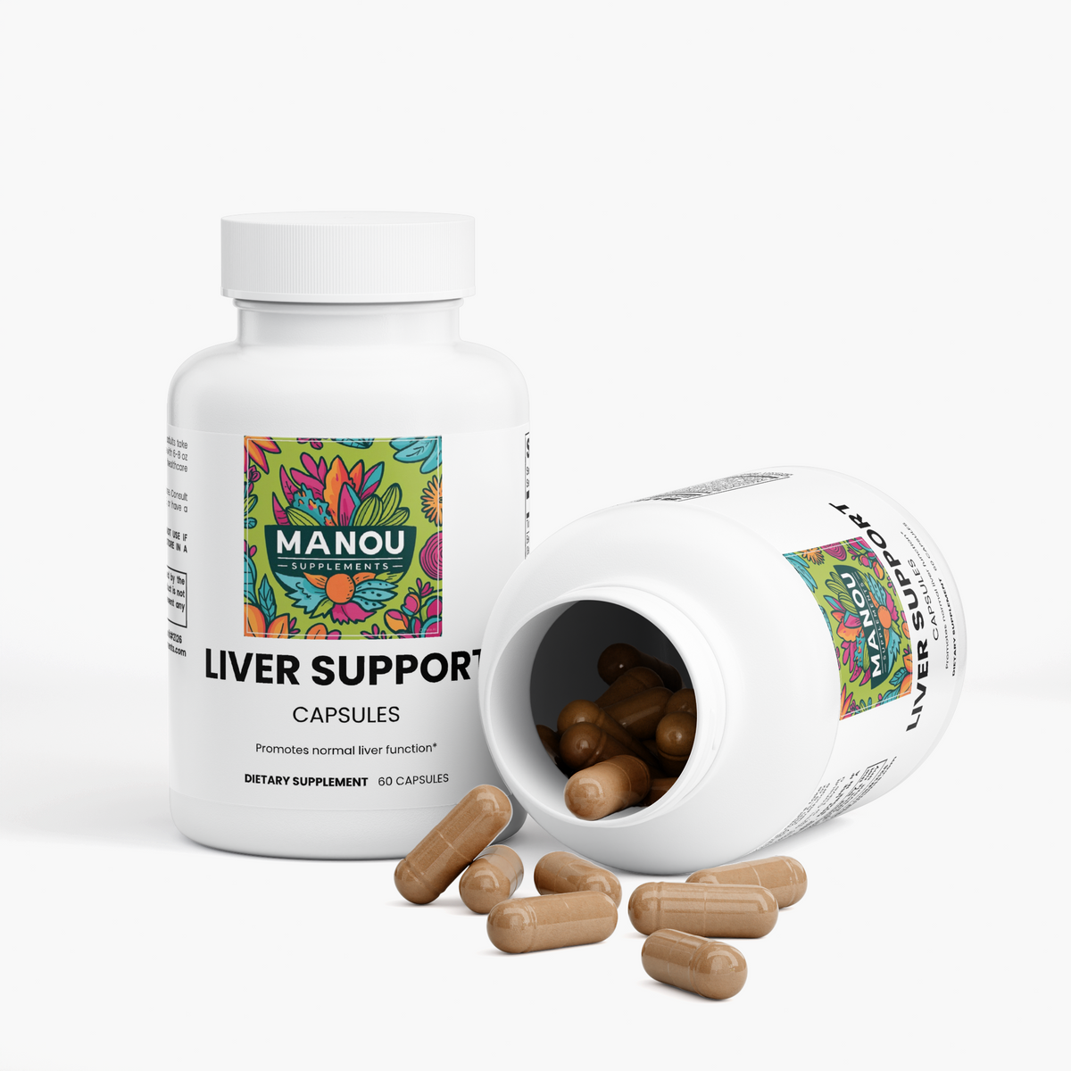 Liver Support Supplement - Milk Thistle, Turmeric & Beetroot - USA Made Detox & Cleanse
