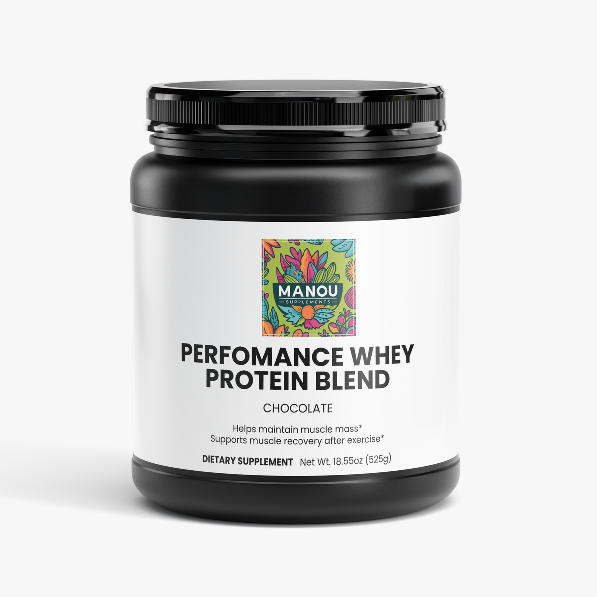 Performance Whey Protein Blend (Chocolate): The Best Decision You'll Make Before 7 AM.