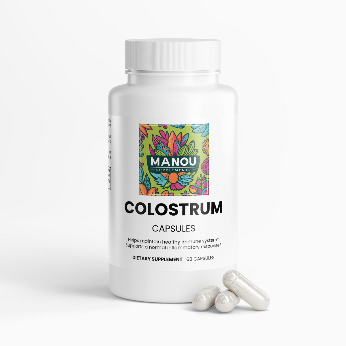 Colostrum Capsules Your Gut’s First Line of Defense – 30% IgG Firepower