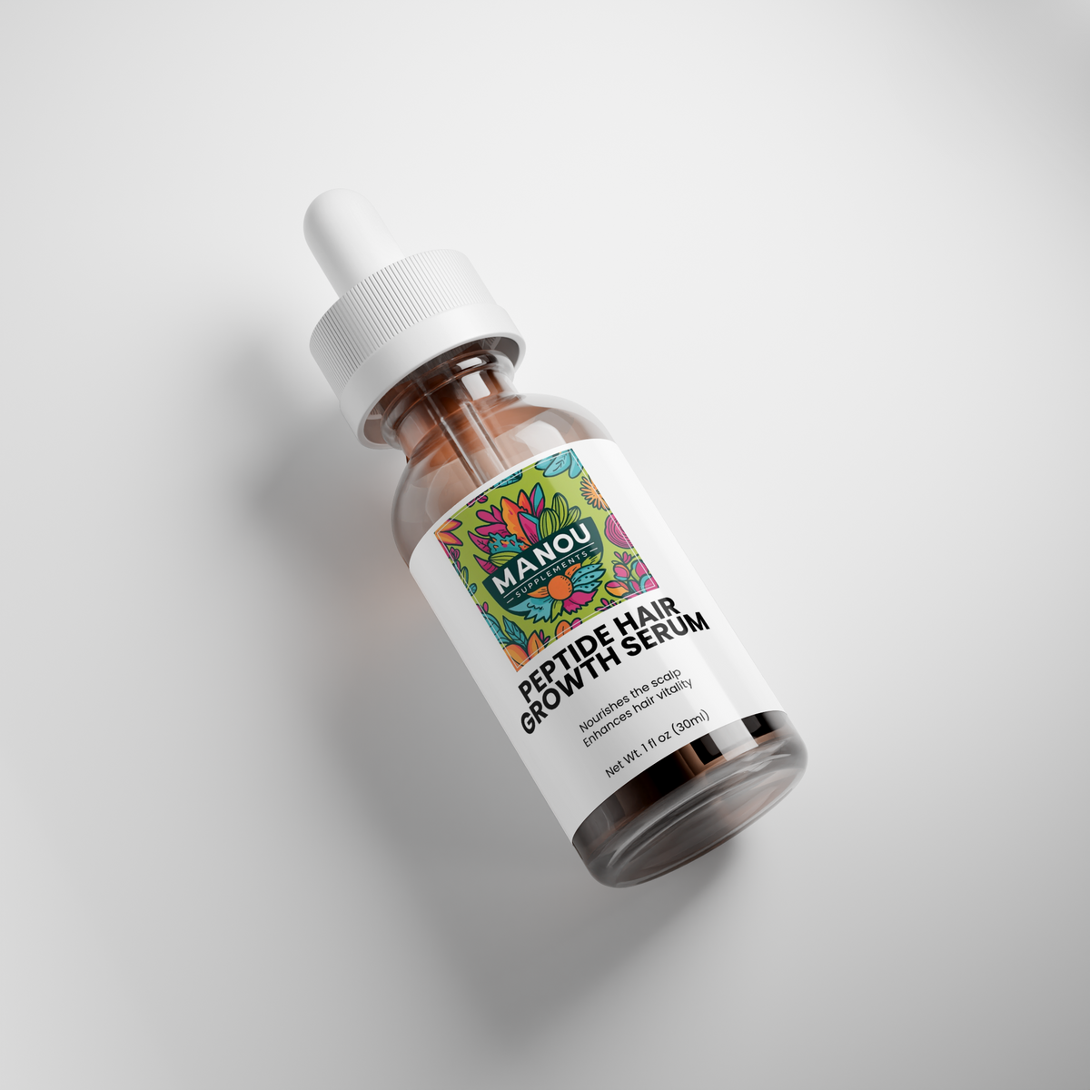 Peptide Hair Growth Serum – Stop the Shed. Saw Palmetto + Rosemary. For People Who Refuse to Go Bald.