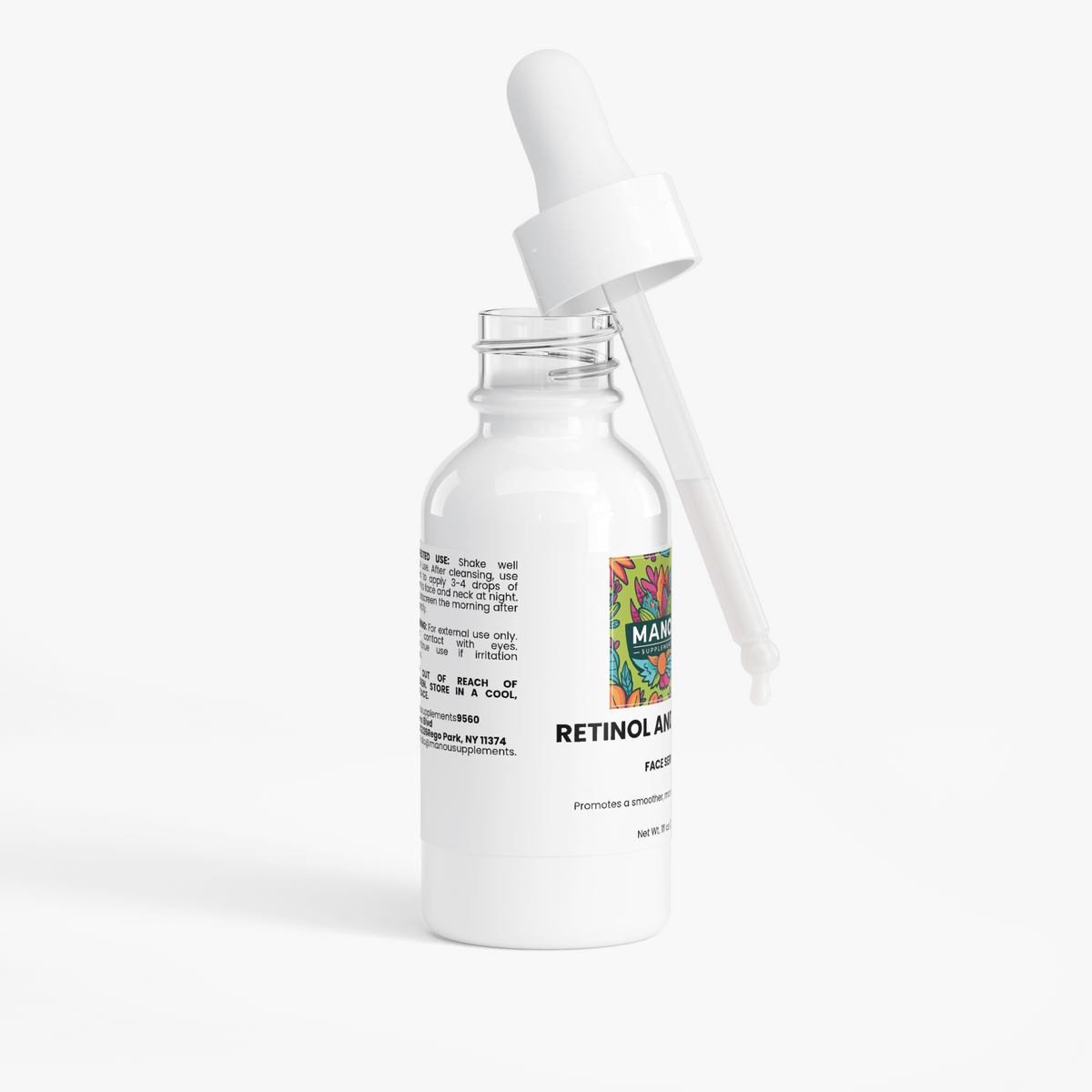 Retinol & Peptide Face Serum - Retinol Complex - Wrinkle & Fine Line Reduction