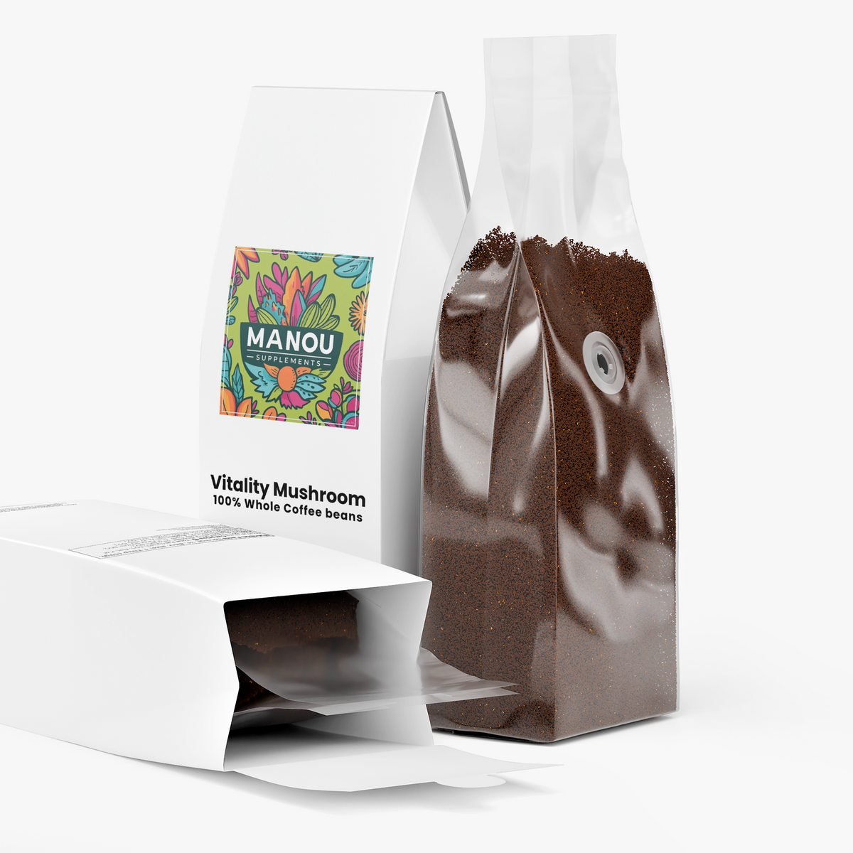 Vitality Mushroom Coffee: A smarter kind of coffee, made for how you move.