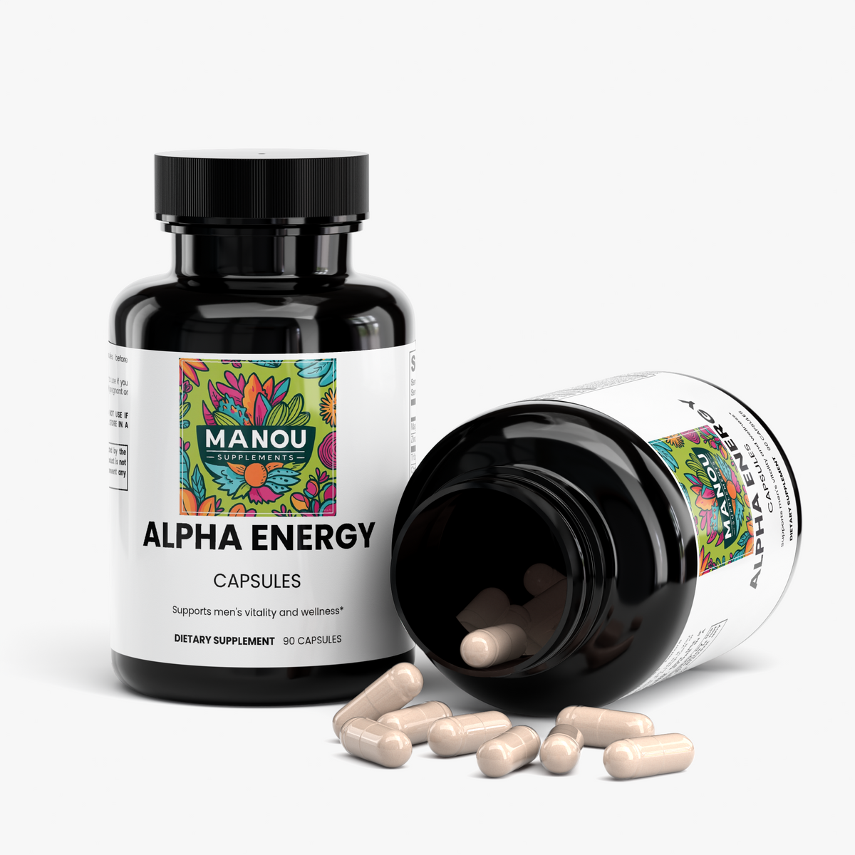 "Alpha Energy: Ignite Your Inner Titan" Fuel Strength, Focus, and Unstoppable Drive.