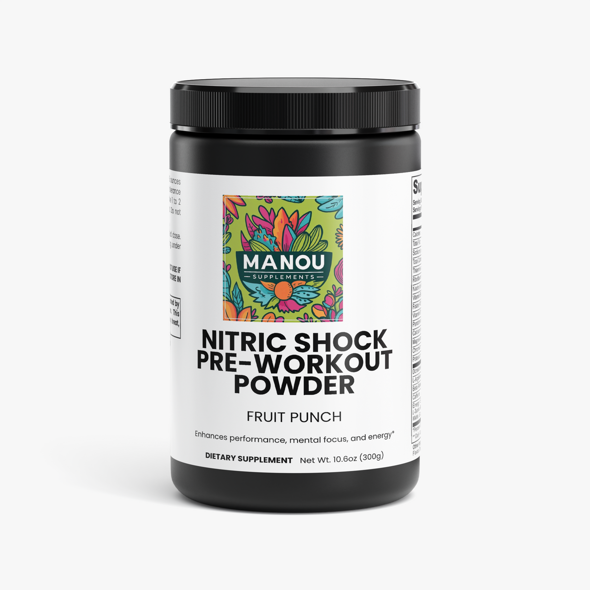 Nitric Shock Pre-Workout Powder (Fruit Punch)“Your 5 AM Alarm Just Met Its Assassin”