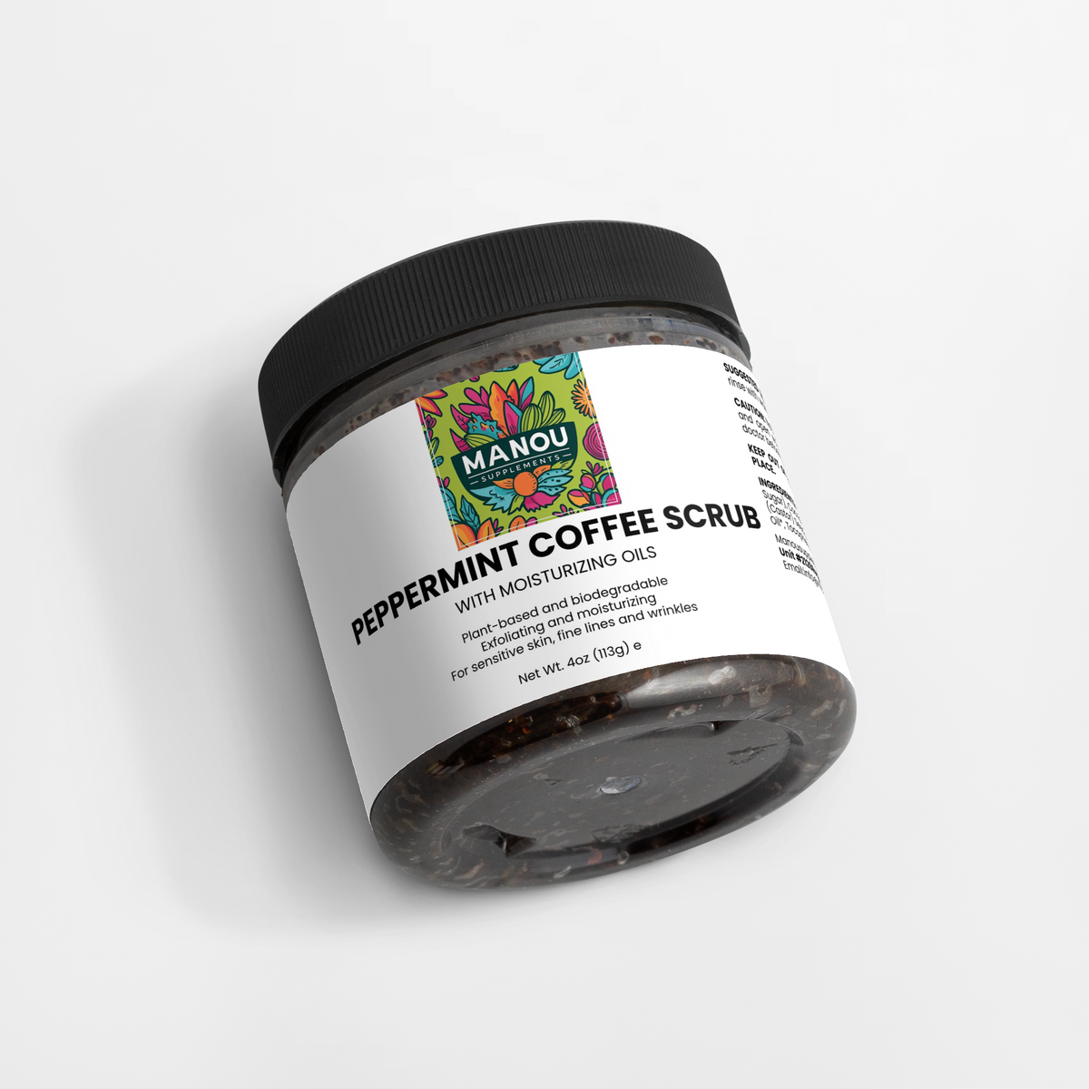☕🌿 PEPPERMINT COFFEE SCRUB – The ONE That Actually TIGHTENS, EXFOLIATES & PREPS FOR TAN (Sensitive Skin Safe!) 🧴✨