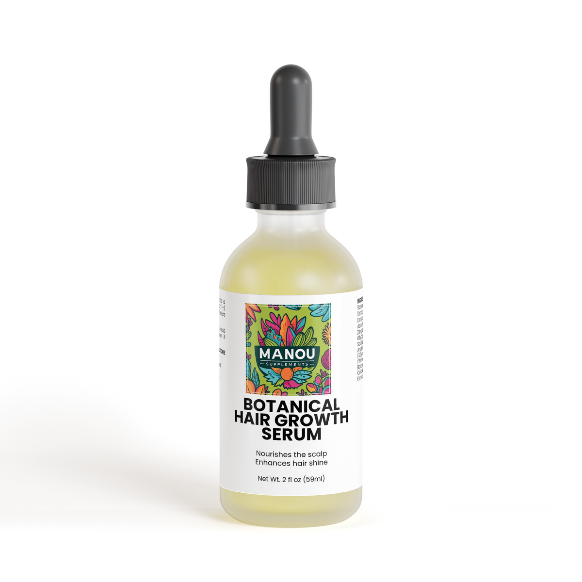 Clean Beauty Hair Serum – Rosemary, Ginger & Vitamins"Promotes scalp health • Reduces breakage • Suitable for fine, curly, or color-treated hair" C+E – Sulfate/Paraben Free