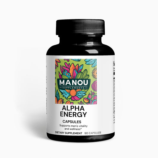 "Alpha Energy: Ignite Your Inner Titan" —Fuel Strength, Focus, and Unstoppable Drive.