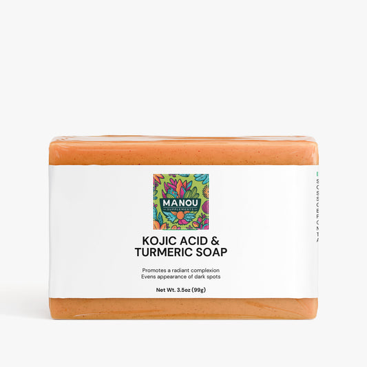 KOJIC + TURMERIC LUMINOSITY BAR Dullness’ executioner. Hydration’s bodyguard.