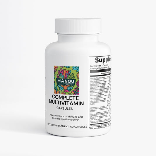Complete Multivitamin "For Those Who Treat Their Body Like a Luxury Asset.”