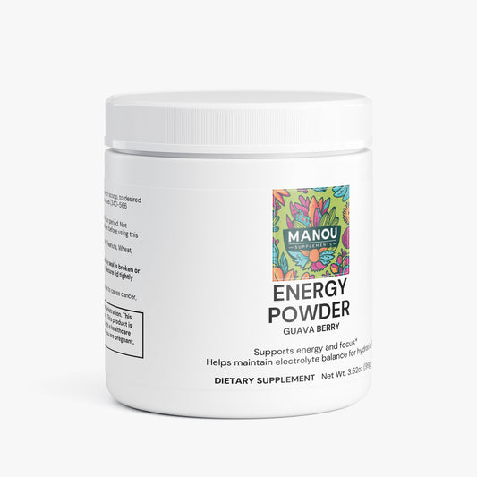 Energy Powder (Guava Berry)Your Brain on Island Time 🥥⚡