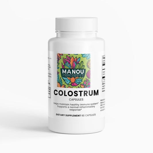 Colostrum Capsules Your Gut’s First Line of Defense – 30% IgG Firepower