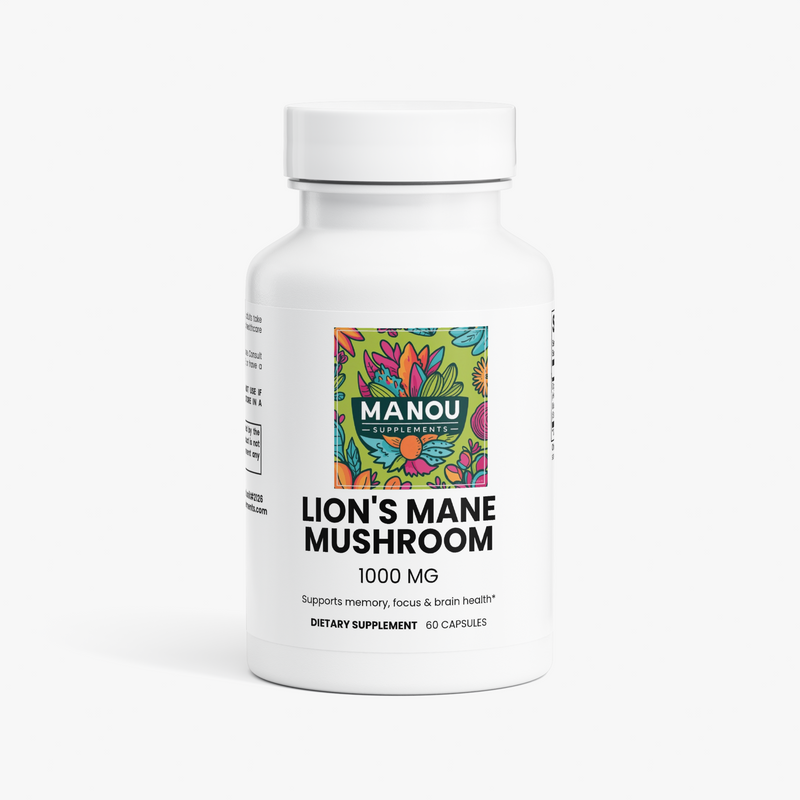 Lion's Mane Mushroom—the clinically-studied nootropic that sharpens focus, supports neuron growth, and fuels holistic energy without the jitters.