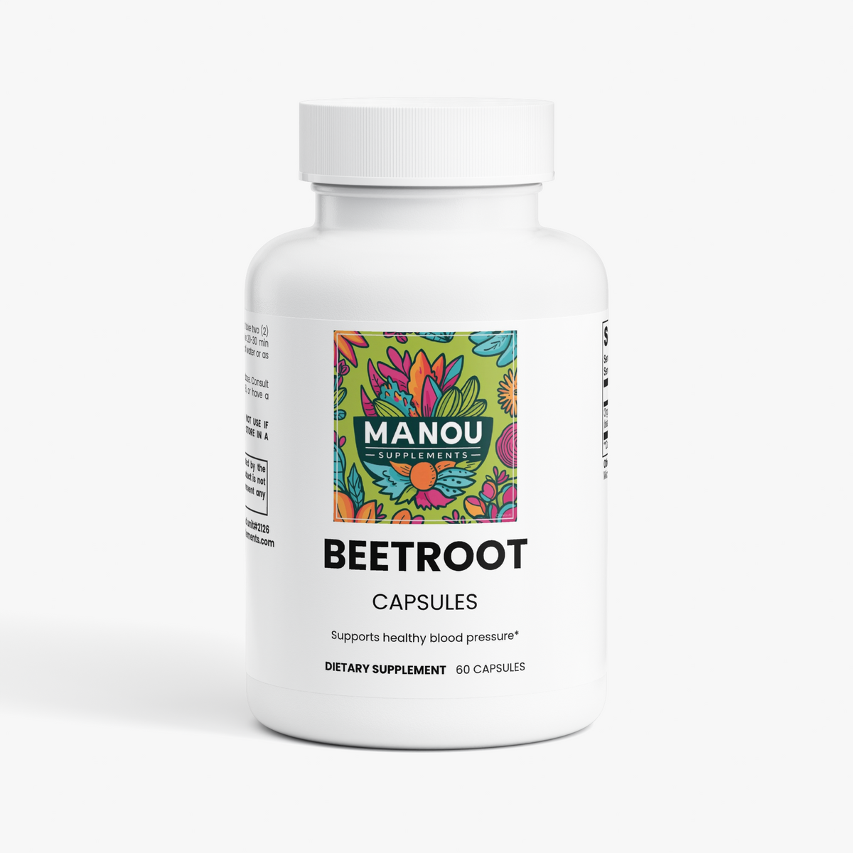 Beetroot Extract  2 bottles  60 capsules each - #1 Plant-Based Pre-Workout | Beetroot Capsules for Pumps, Focus & Oxygen Flow