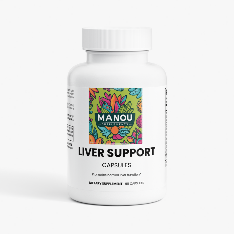 Liver Support Supplement - Milk Thistle, Turmeric & Beetroot - USA Made Detox & Cleanse