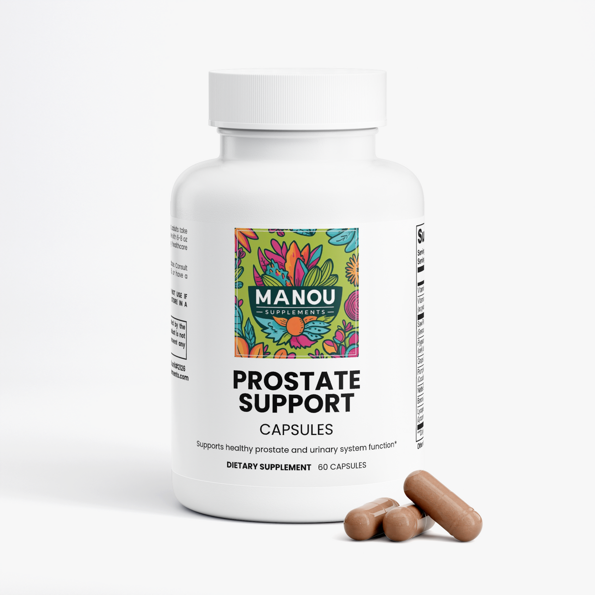 Men's Prostate Health  - Prostate Support Supplement for Men, Advanced Urinary Tract Health, Bladder Control and Comfort Pills with Lycium Fruit.