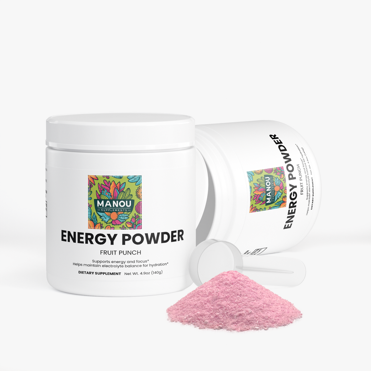 Energy Powder (Fruit Punch) 2 Jar bundle Throw Out the Sugary Punch. Grab the Focus.