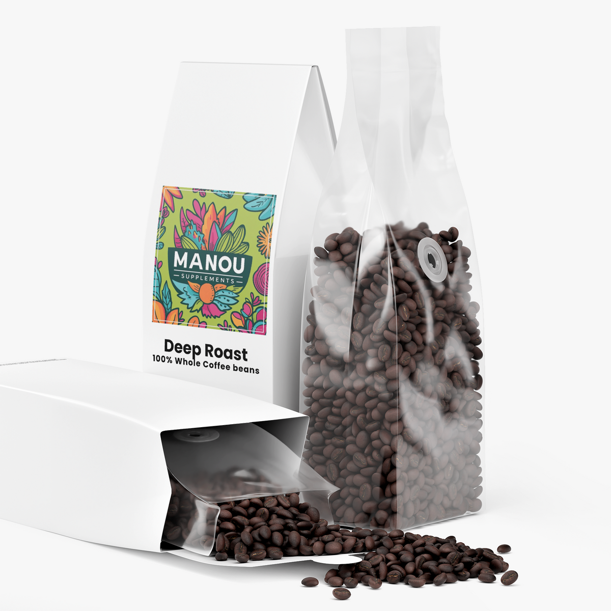 Deep Dark Roast Coffee Beans Smooth Bold Cocoa Nutty You Will Love It