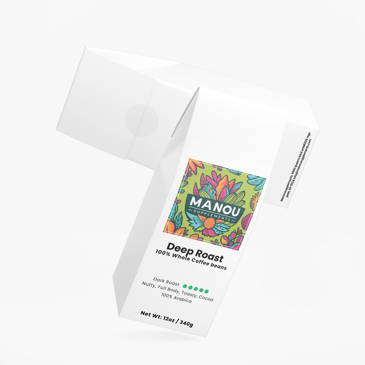 Deep Dark Roast Coffee Beans Smooth Bold Cocoa Nutty You Will Love It