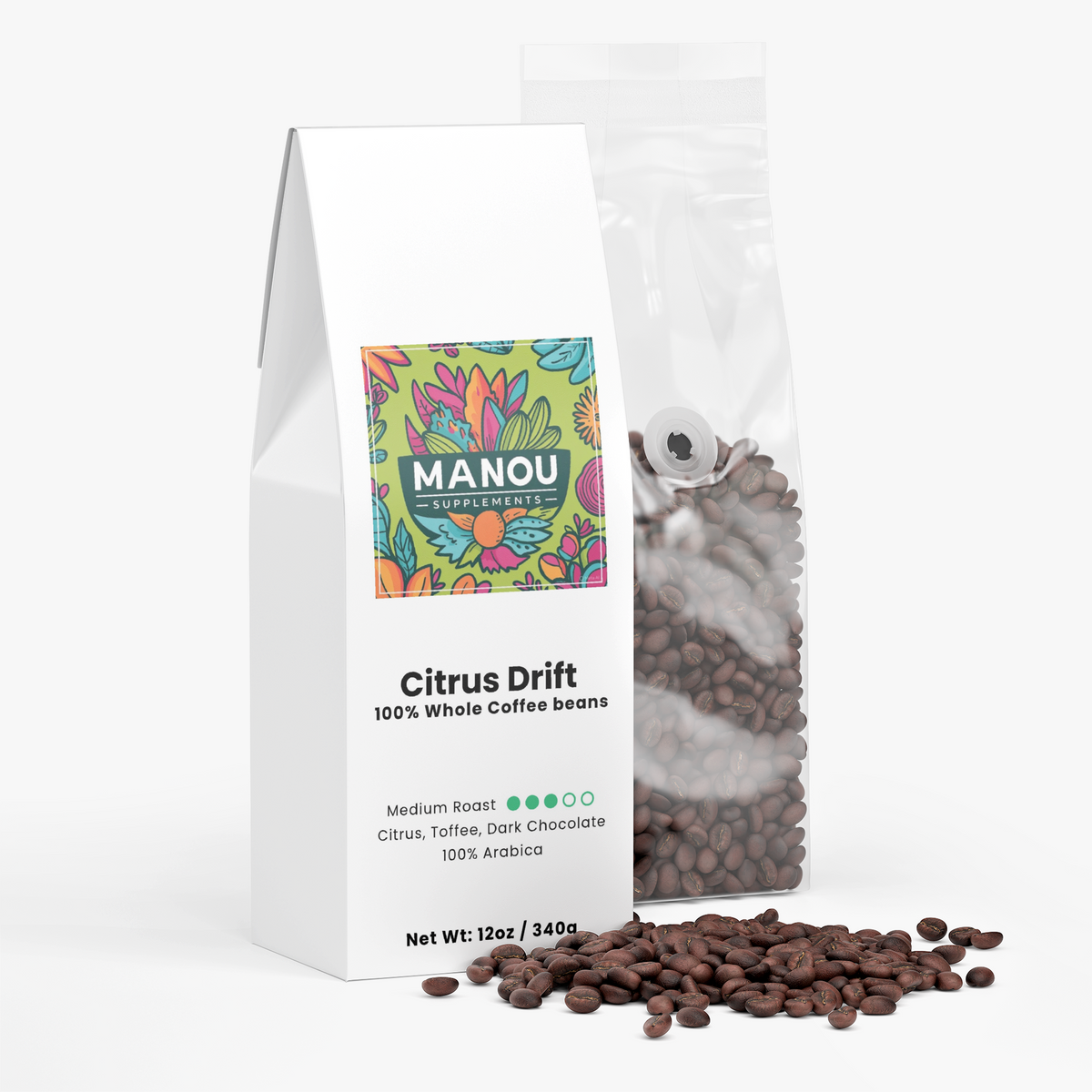 Citrus Drift Coffee Medium Roast Toffee Chocolate Citrus Notes Specialty Beans