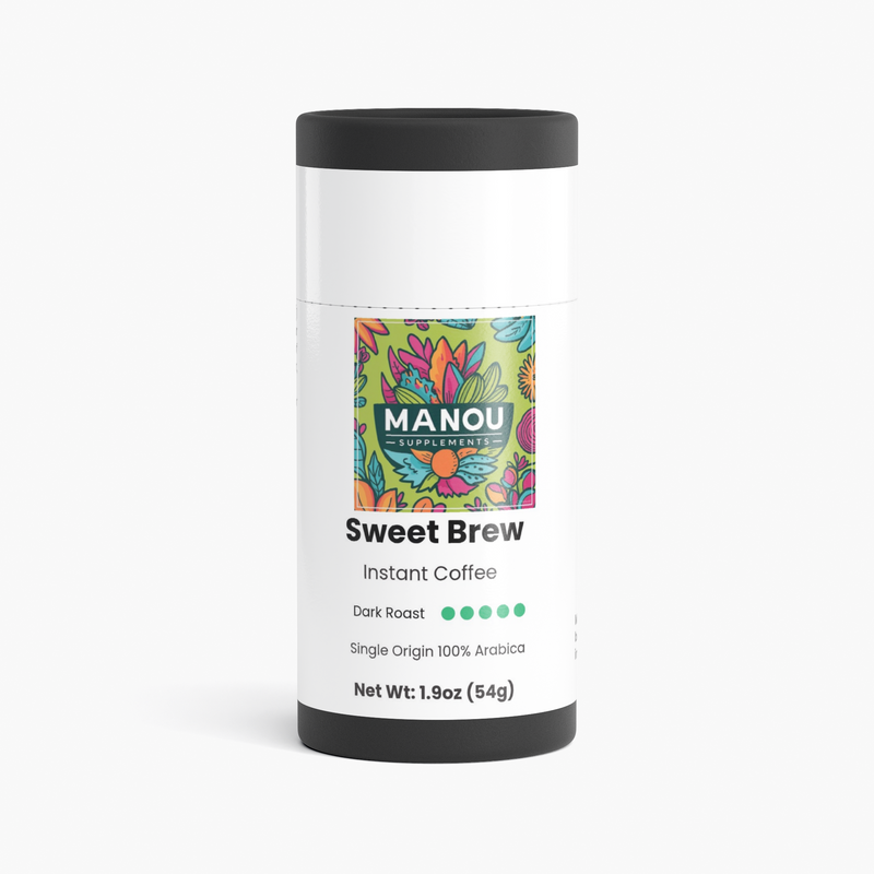 Premium Instant Coffee Single Origin Arabica Dark Roast Freeze Dried Papua New Guinea Toffee Finish No Bitterness