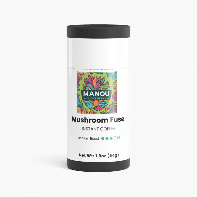 Mushroom Coffee Organic Lions Mane Chaga Instant Focus Energy Blend