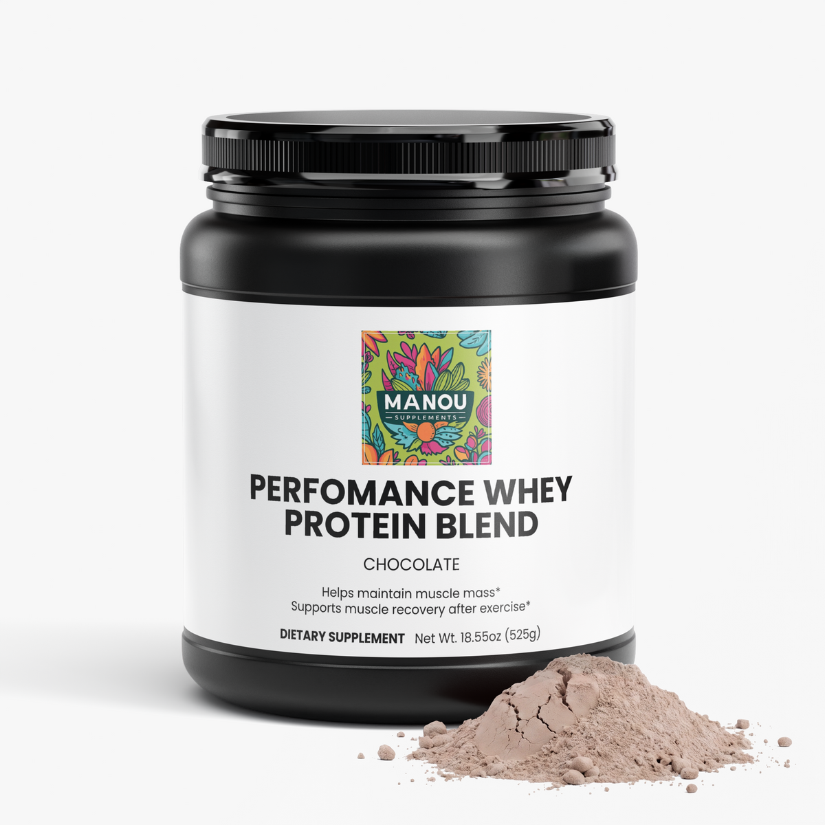 Performance Whey Protein Blend (Chocolate): The Best Decision You'll Make Before 7 AM.