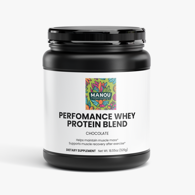 Performance Whey Protein Blend (Chocolate): The Best Decision You'll Make Before 7 AM.