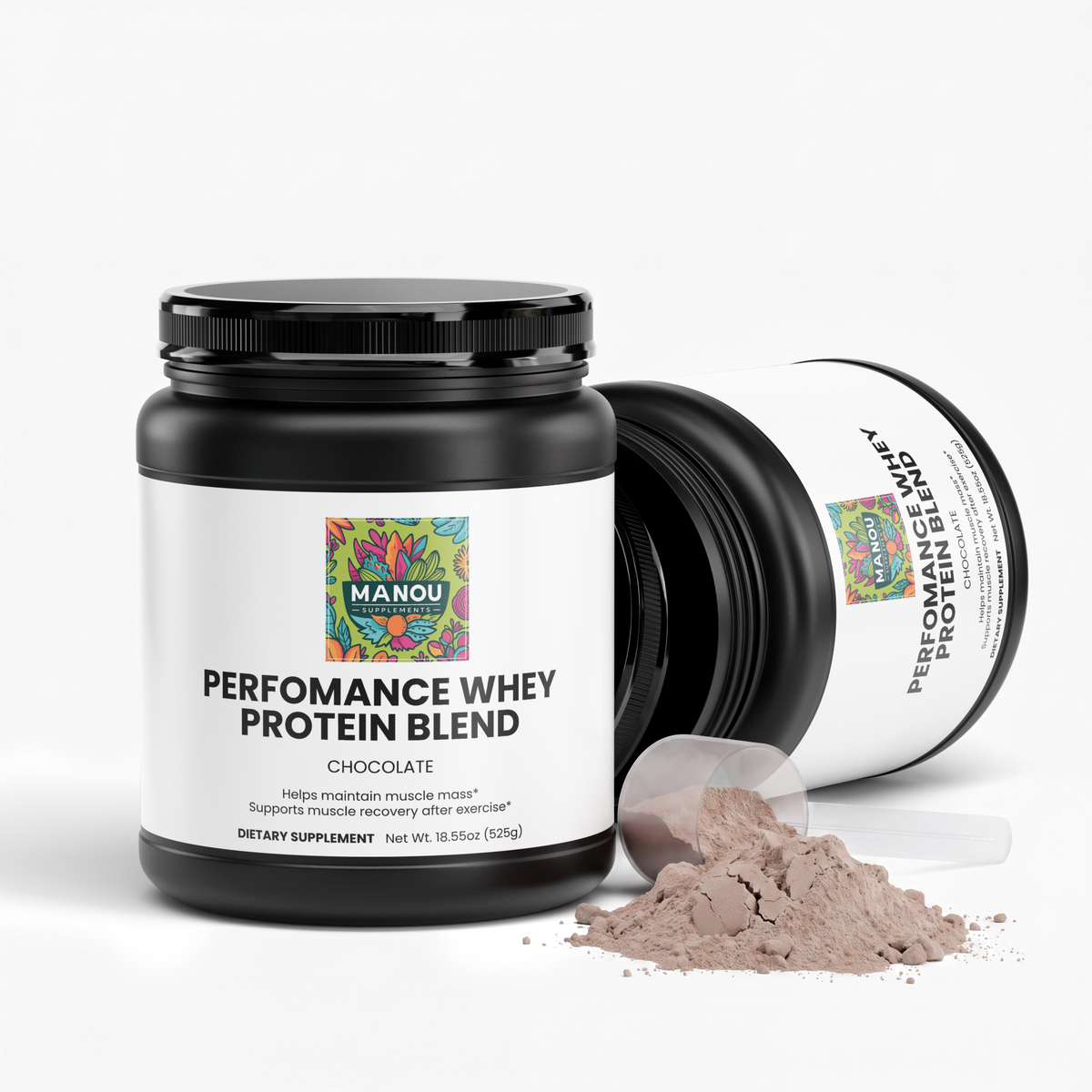 Performance Whey Protein Blend (Chocolate): The Best Decision You'll Make Before 7 AM.