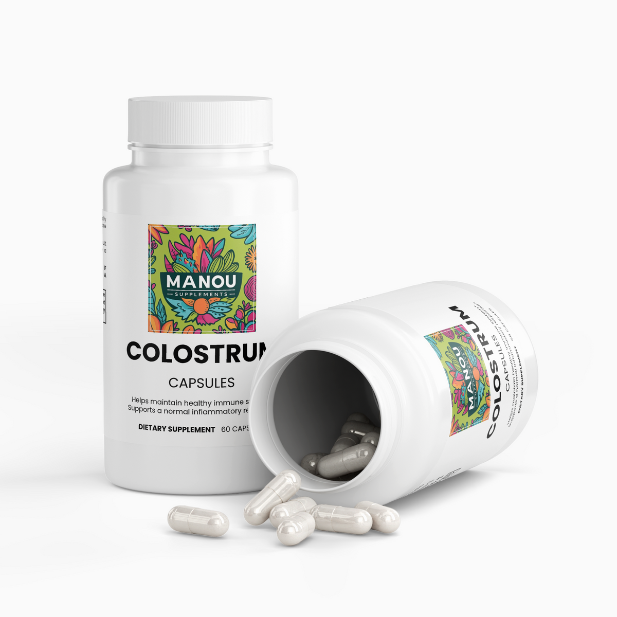 Colostrum Capsules Your Gut’s First Line of Defense – 30% IgG Firepower