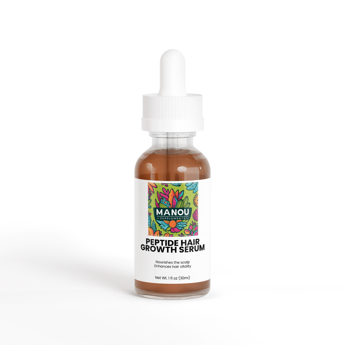 Peptide Hair Growth Serum – Stop the Shed. Saw Palmetto + Rosemary. For People Who Refuse to Go Bald.