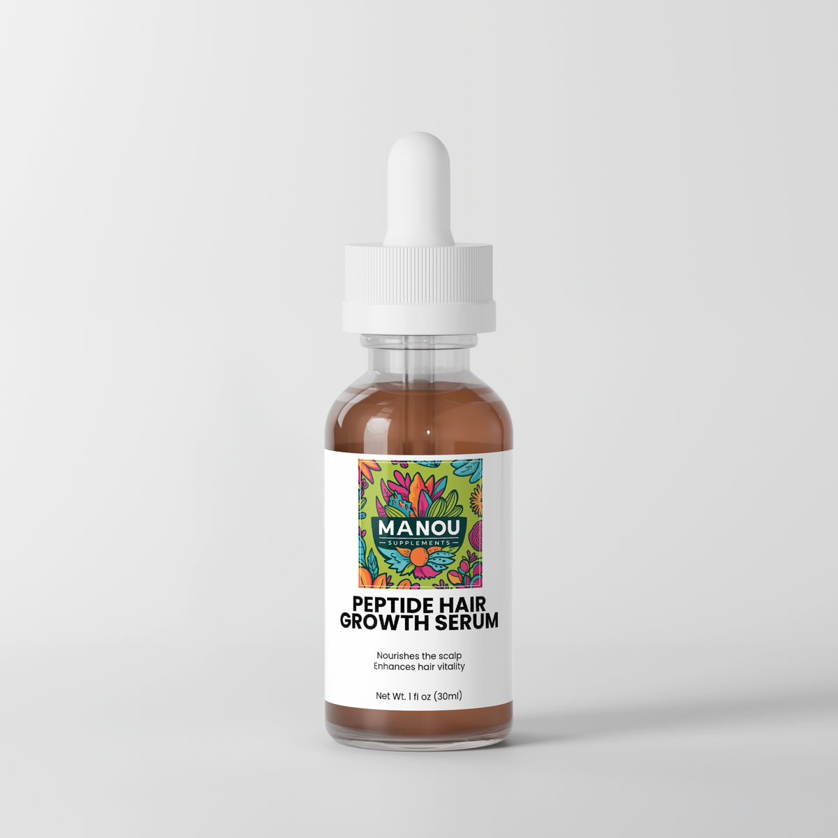 Peptide Hair Growth Serum – Stop the Shed. Saw Palmetto + Rosemary. For People Who Refuse to Go Bald.